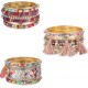 Bangle Stackable Bracelet Set For Women Layering Statement Bead Wrap Bangle Bohemian Indian Colorful Bracelet Fashion